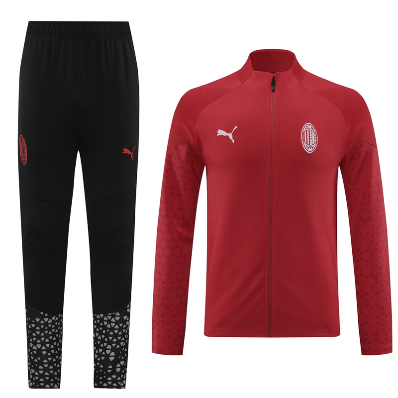 23AC Milan red suit